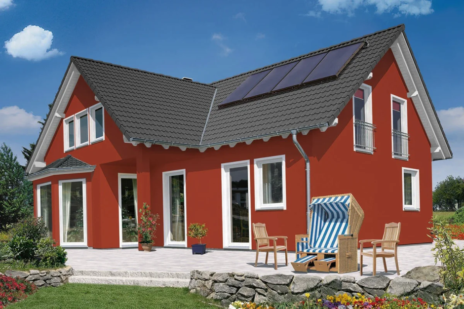 Цвета фасадов домов