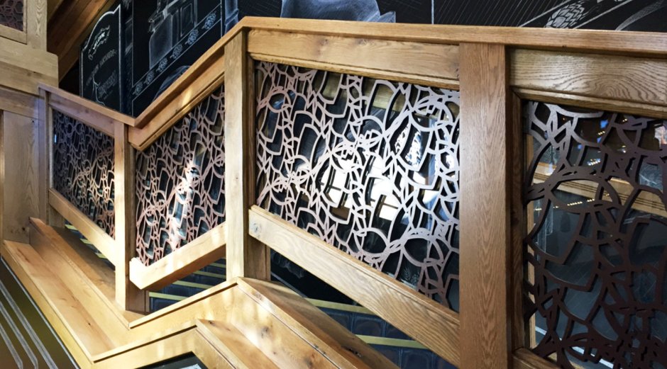 Перила Lasercut