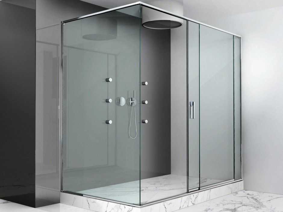 Душевая кабина модель Full Glass Shower Room ks0909 стекло 6мм