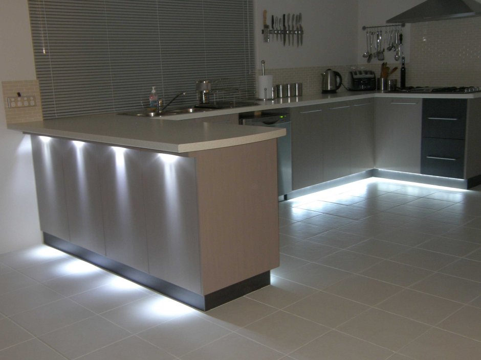 Led подсветка кухни