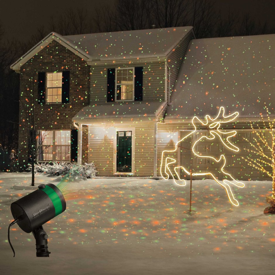 Лазерный проектор Звездный дождь Star Shower Laser Light Projector