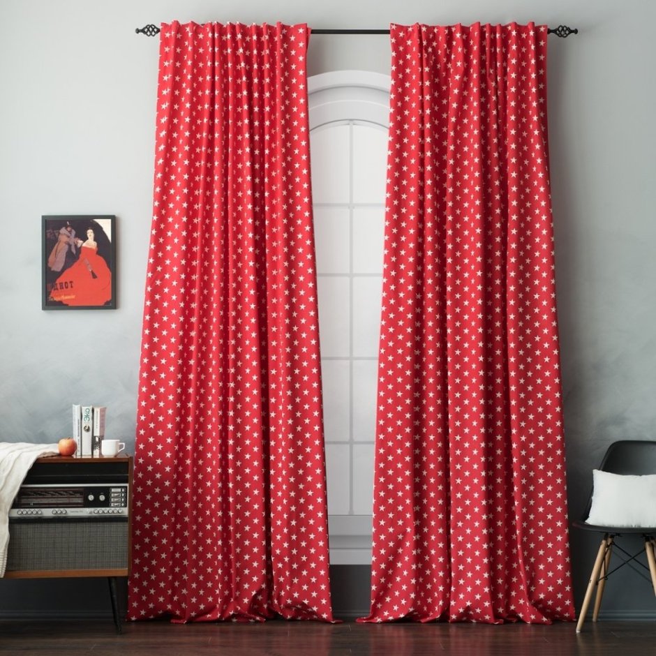 Шторы Pasionaria Home Fashion красные