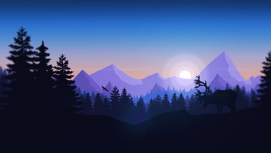 Firewatch фон