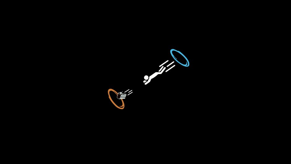 Обои на рабочий стол Минимализм темные