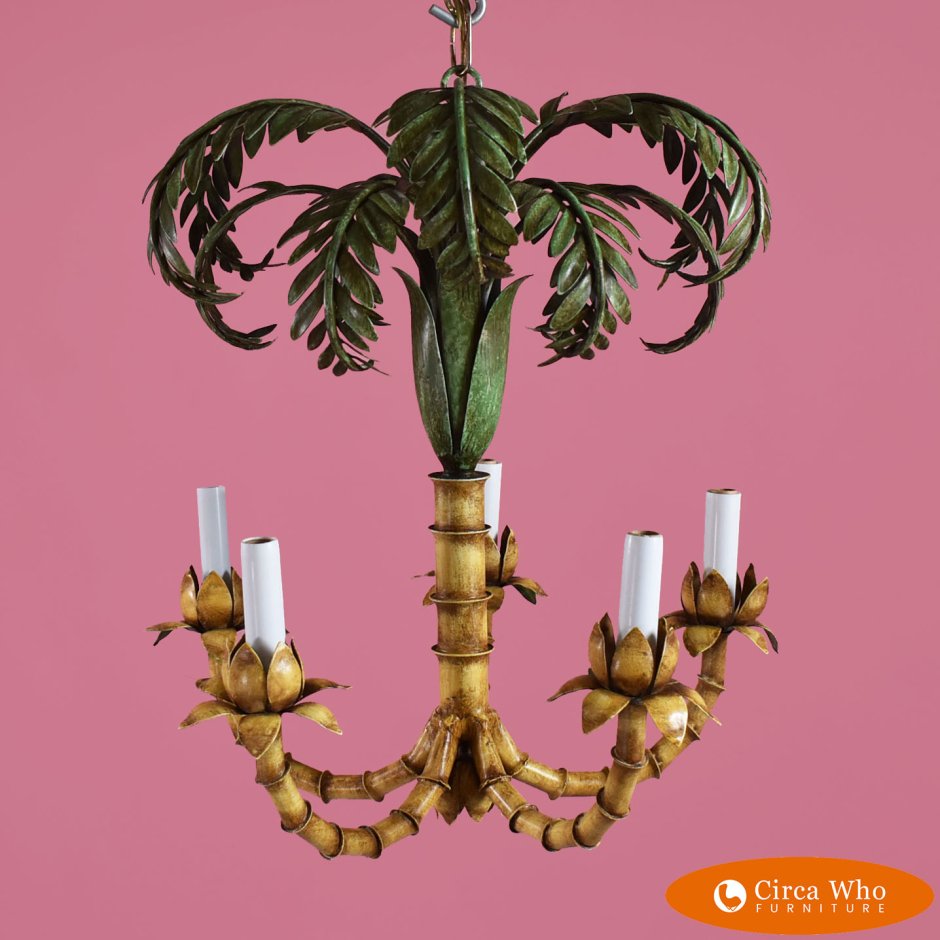Люстра thin Palm Chandelier