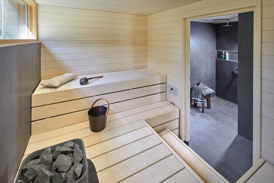 Финский дом баня