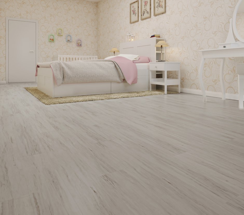 Кварц-виниловая плитка wonderful Vinyl Floor LX 162 дуб беленый