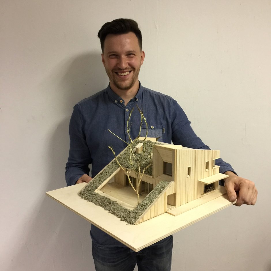 Дом горка Snegiri Architects
