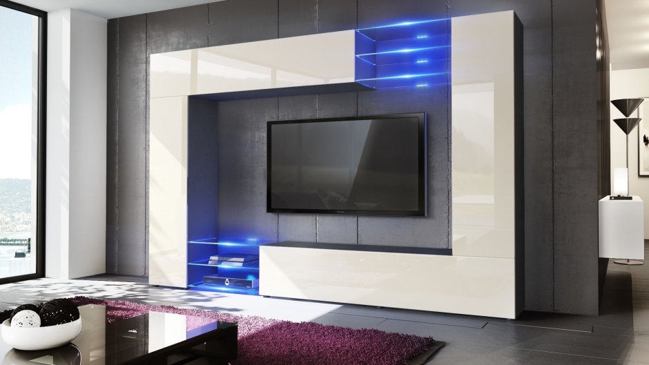 Стенка с led подсветкой
