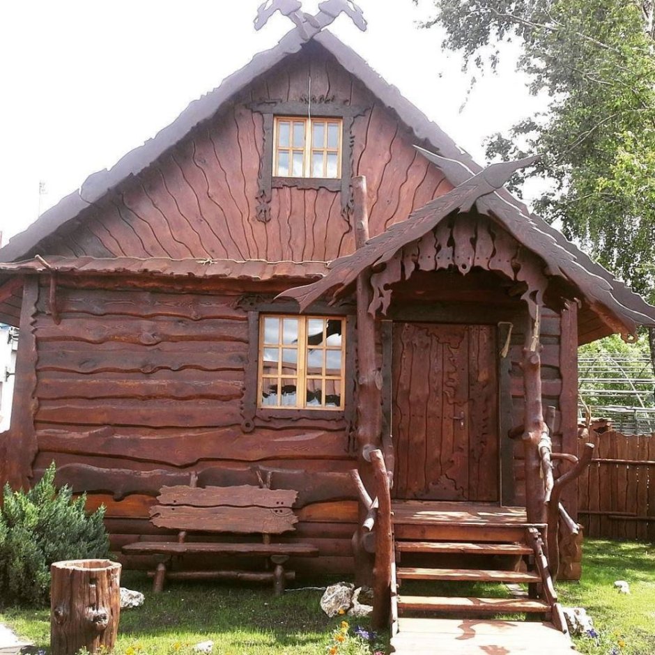 Дом из горбыля