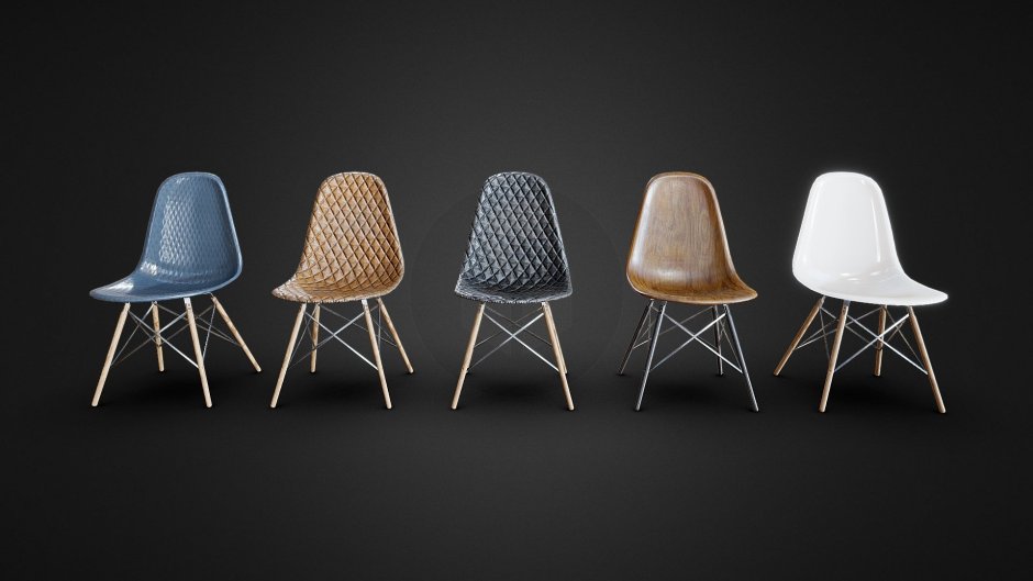 Cтул Eames Style DSW, 1 шт.