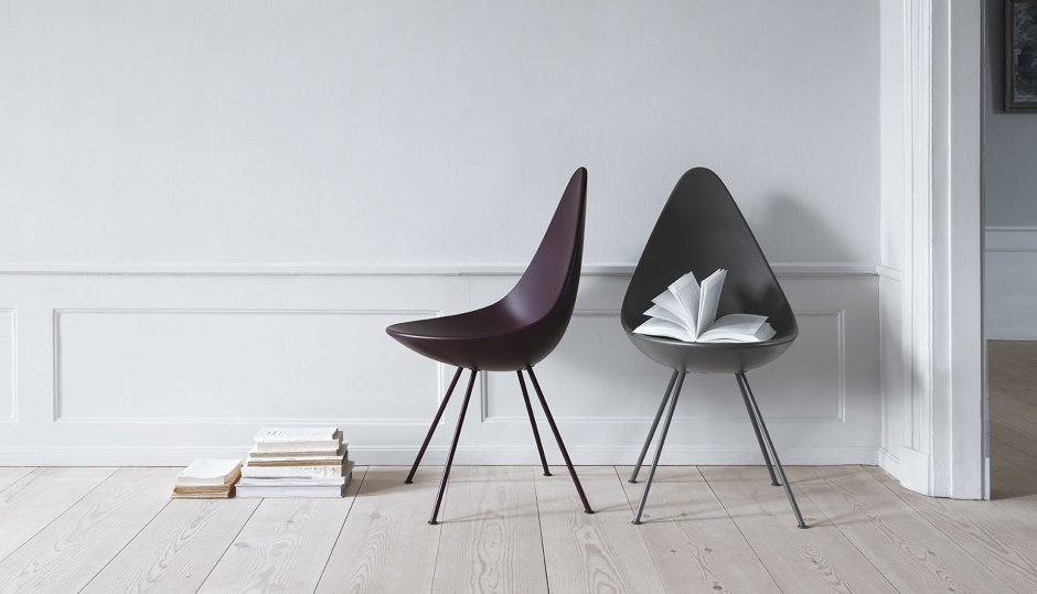 Арне Якобсен стул Drop Chair
