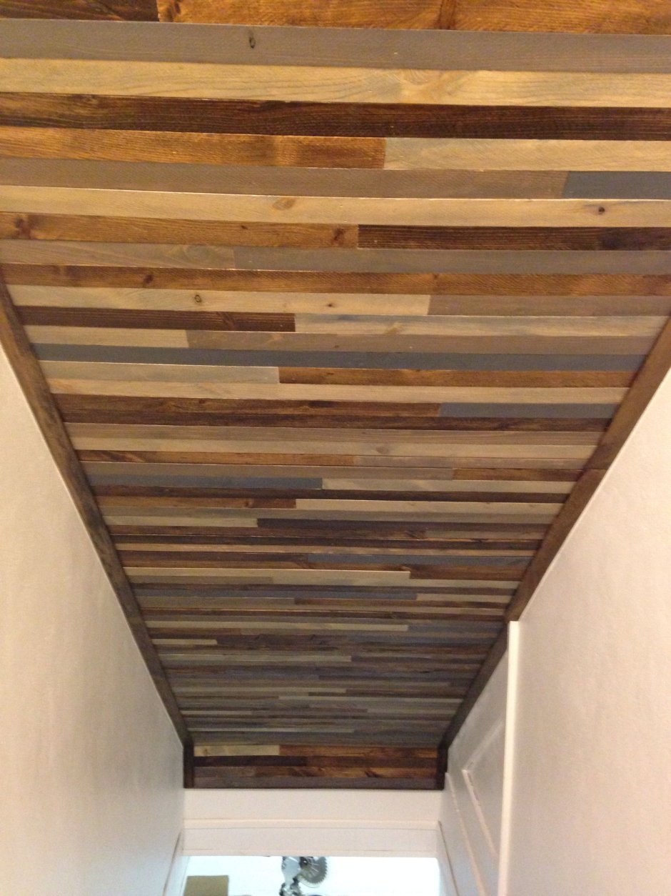 Деревянные потолочные панели
