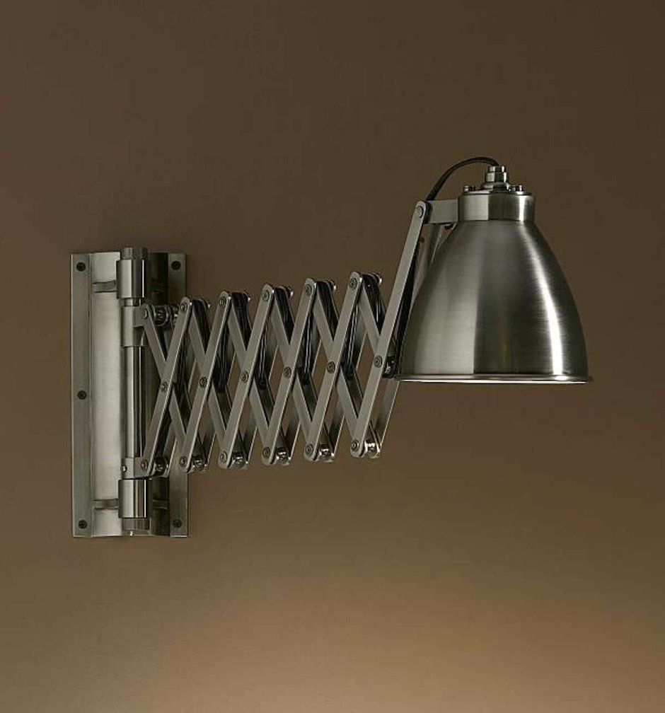 Настенный светильник 1950s Factory Scissor Restoration Hardware 68450024