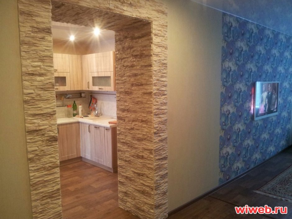 Сланец в интерьере кухни
