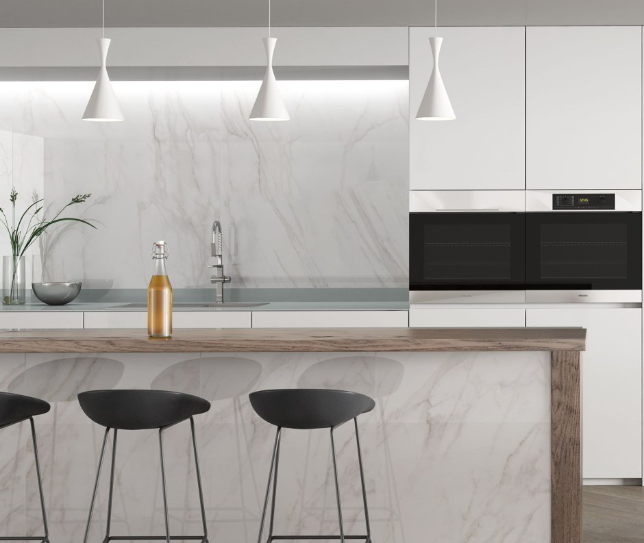 Гранит керамический матовый Marbles Tresana Blanco Matt 60*120