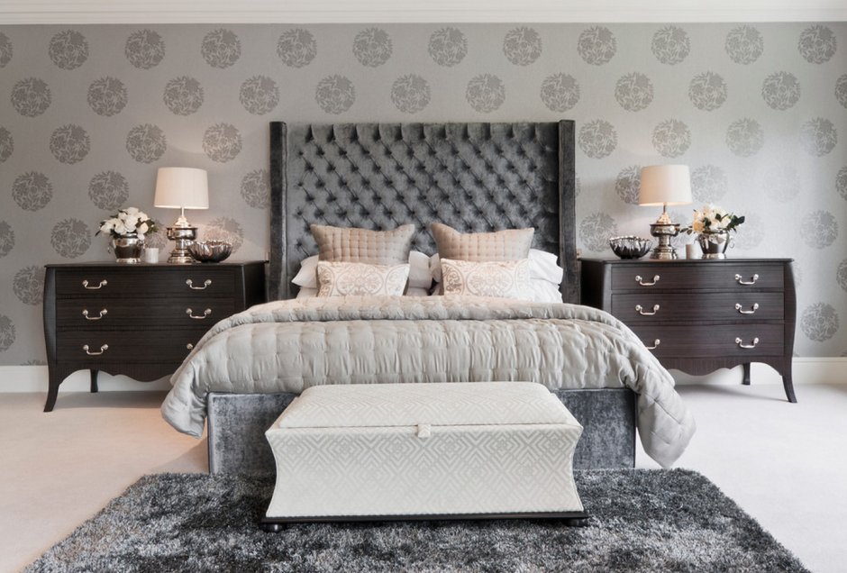 Мебель для спальни серый-хаки Королевский