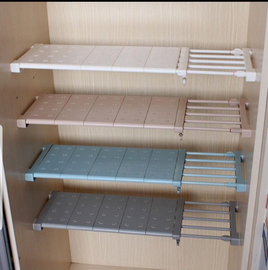 Раздвижная полка Closet Storage Rack