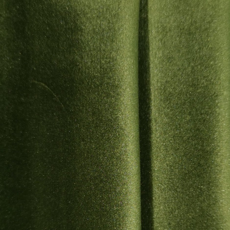 Бархат «Лаврово-зеленый» ткань для штор артикул: 312-40