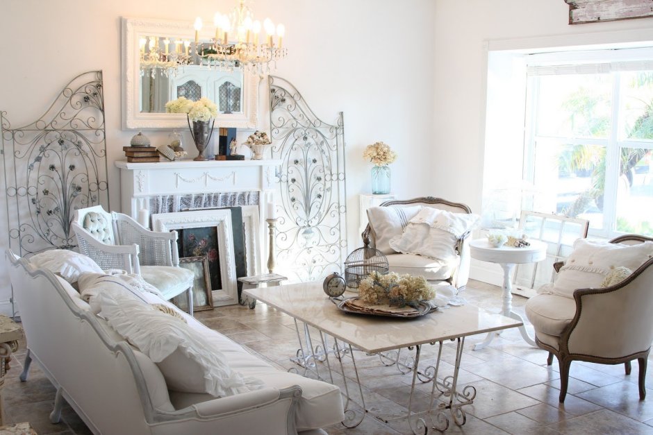 Shabby Chic стиль в интерьере