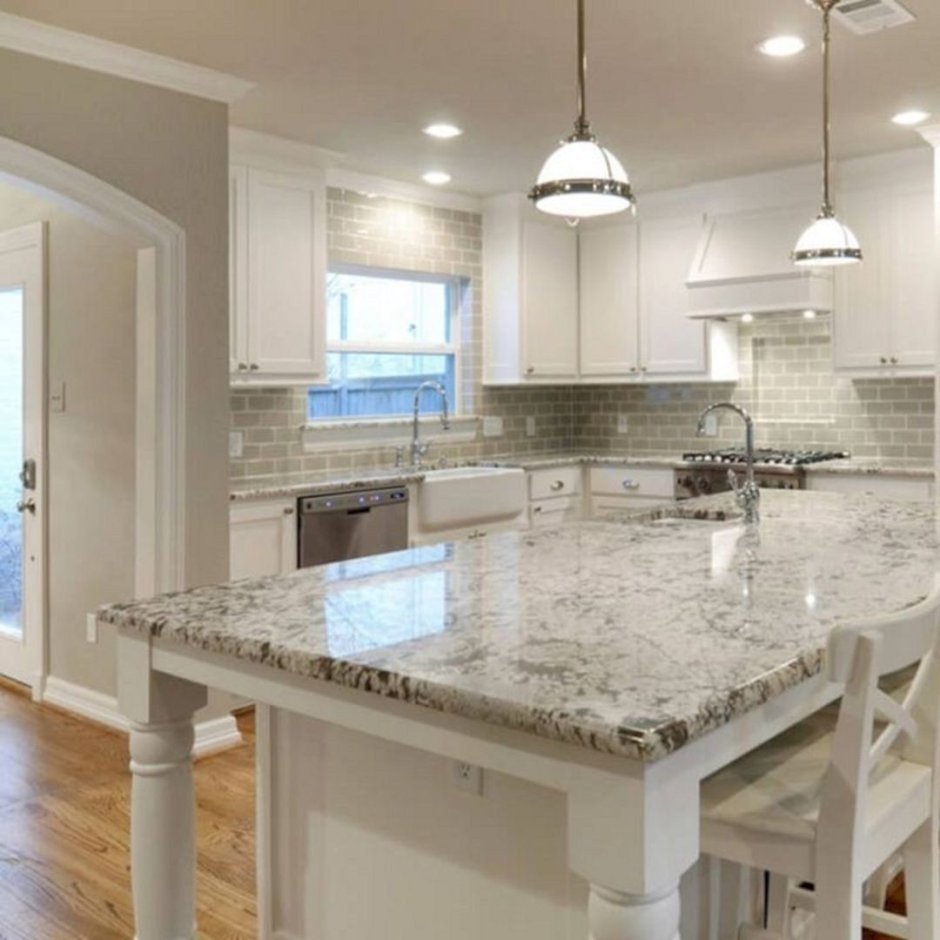 Granite Countertops Alaska White