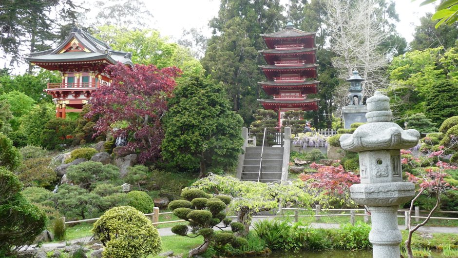 Сад храма Сисендо в Киото