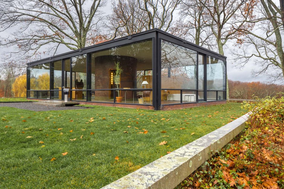 Стеклянный дом (Glass House), Нью-Канаан, Коннектикут, США (1949 Г.)