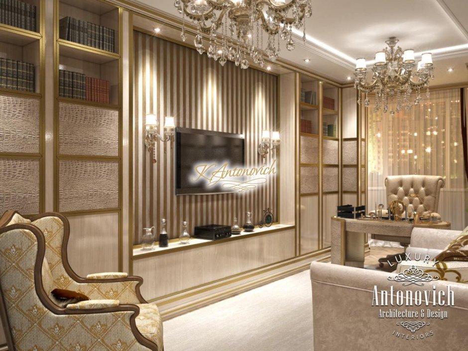 Antonovich Design Luxury кабинет