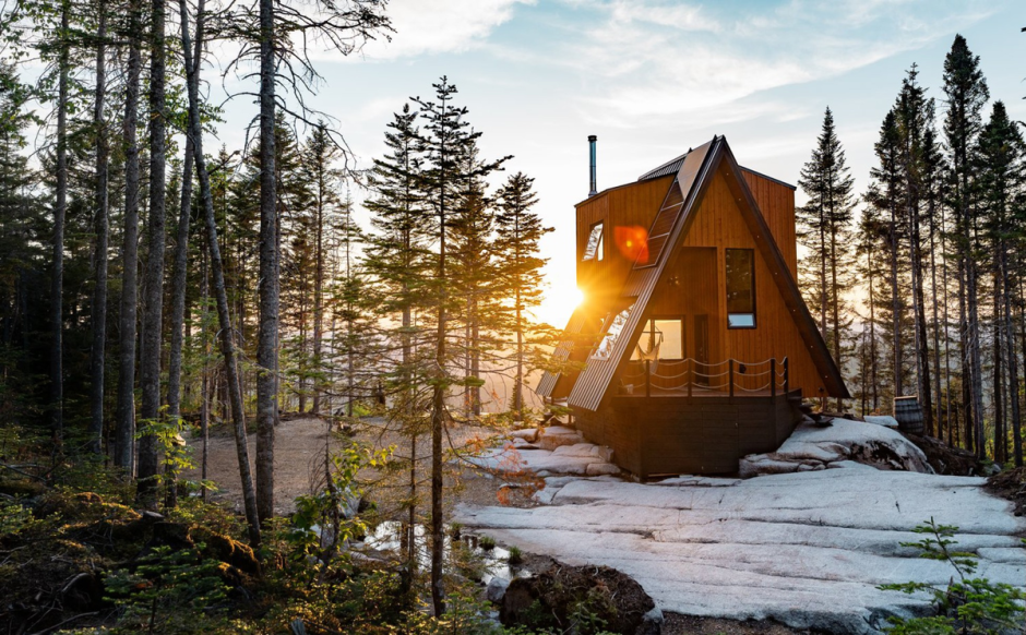 A Mountaintop Cabin