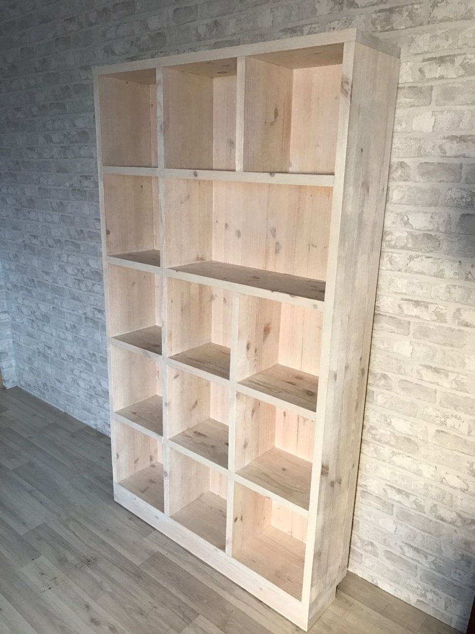 Книжный шкаф ikea массив сосны