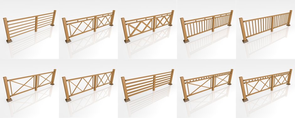 Ограждение ДПК cm Railing