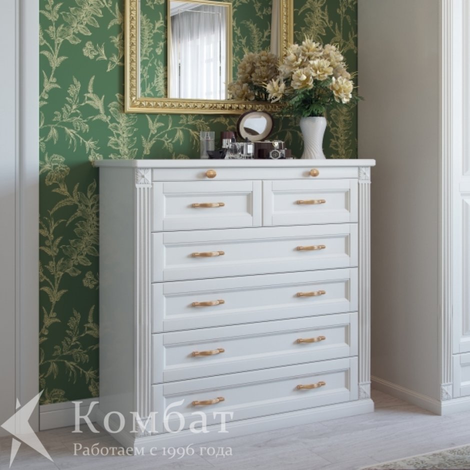 Комод классика белый Альдо