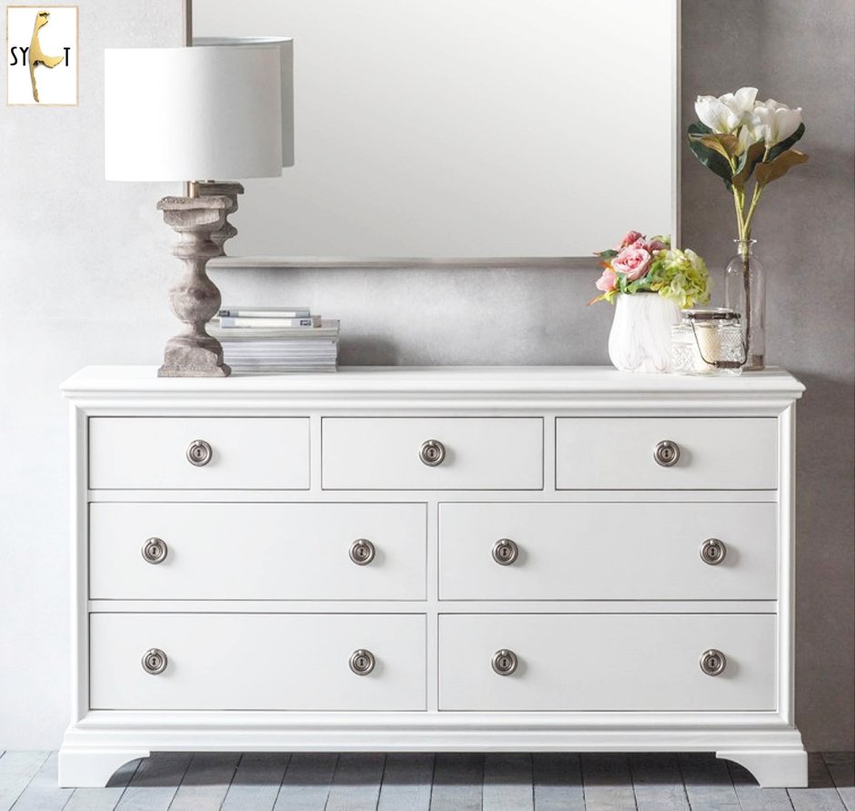 Комод Aurelia 7 Drawer Chest Chalk
