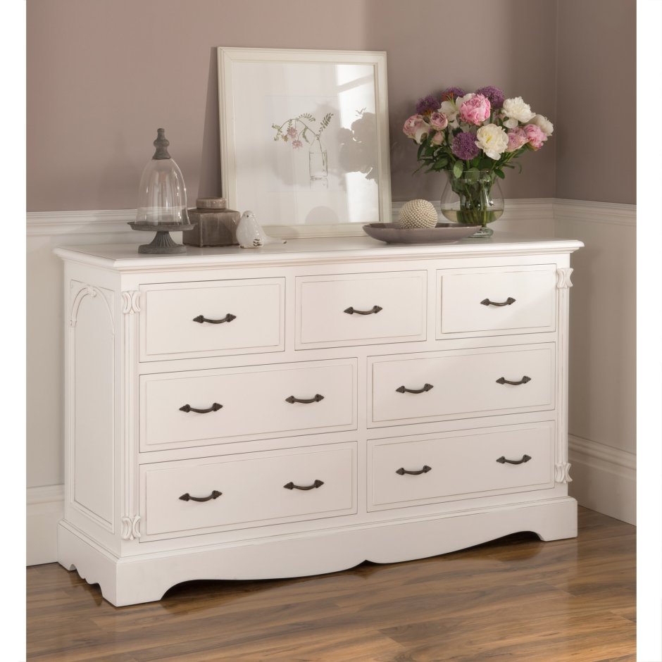 Комод белый мрамор