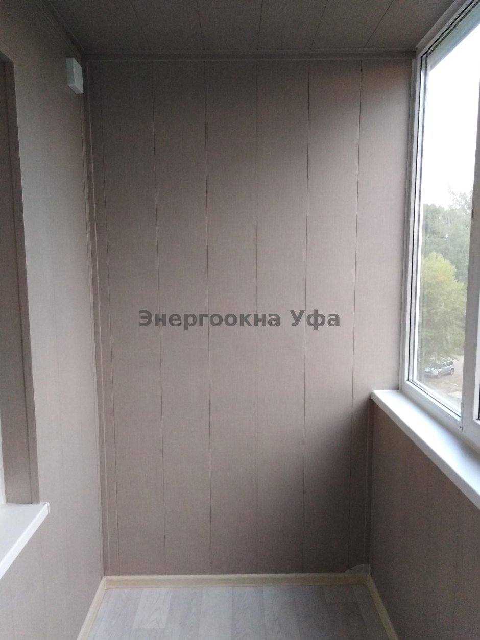Отделка лоджии МДФ