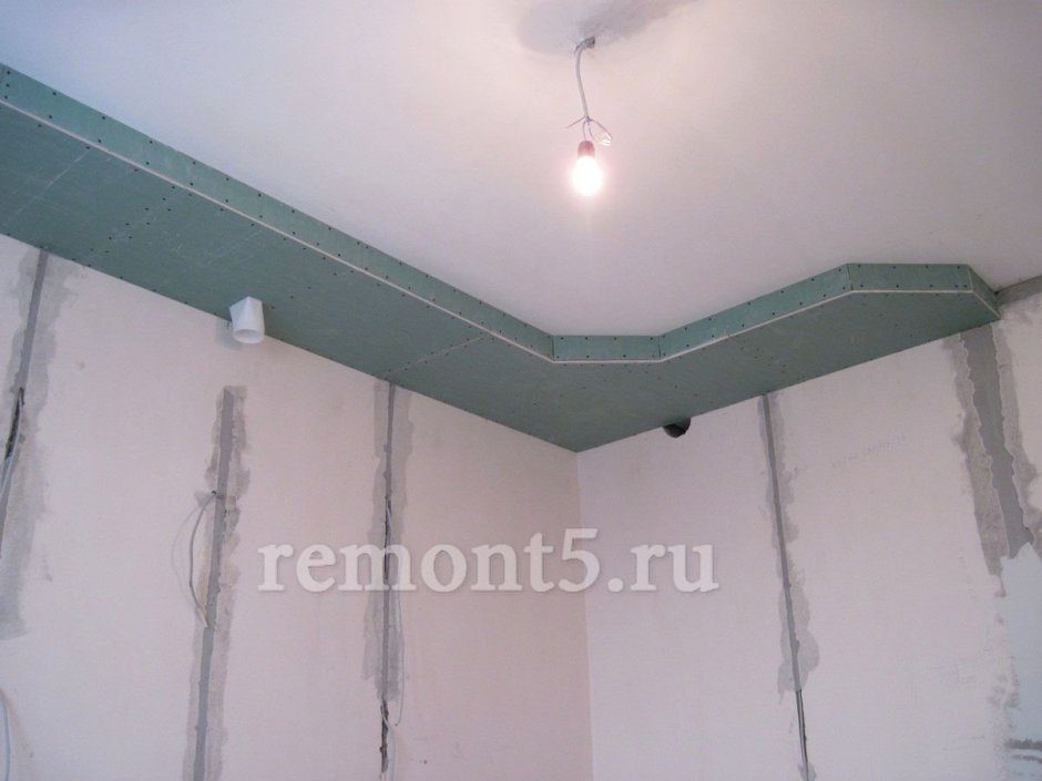 Короб для вытяжки из гипрока