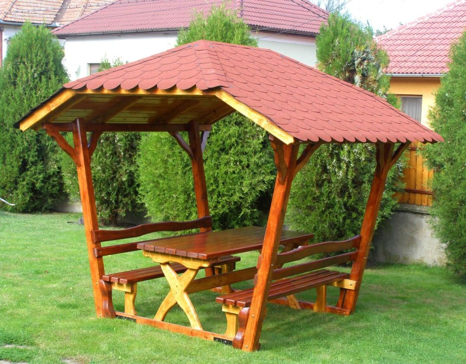 Скамейка в беседку