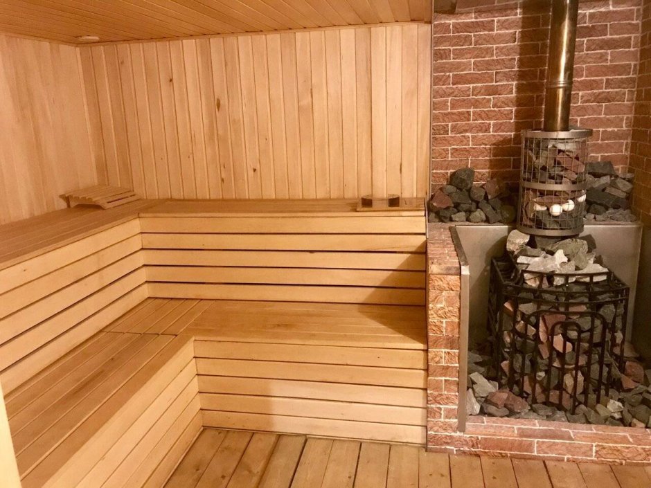 Отделка парилок в бане на даче
