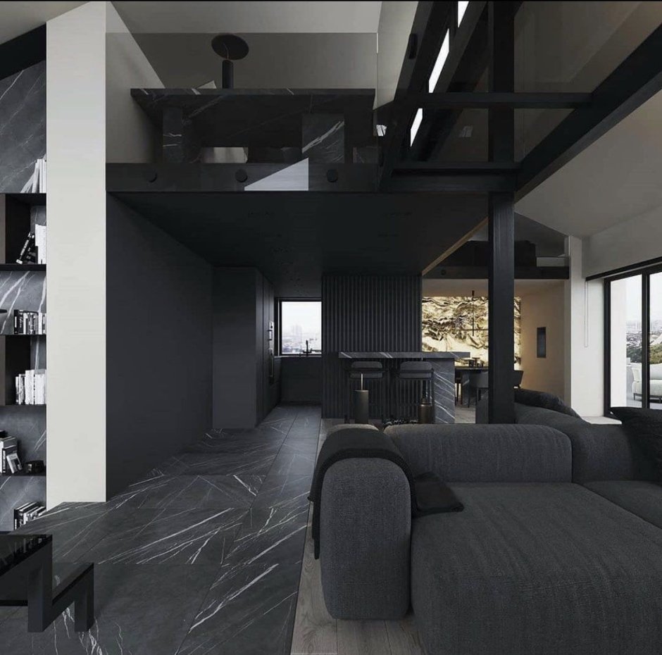 Black House интерьер