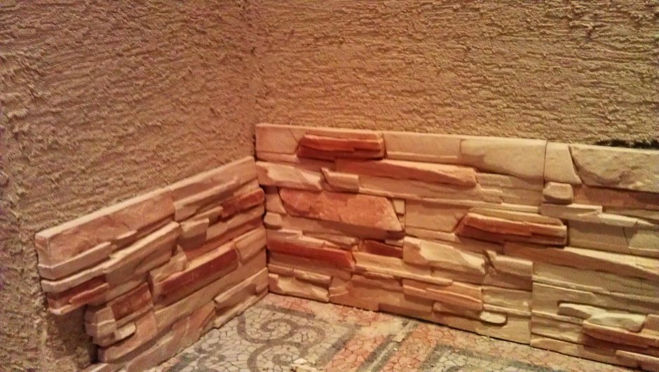 Литовская каменная штукатурка