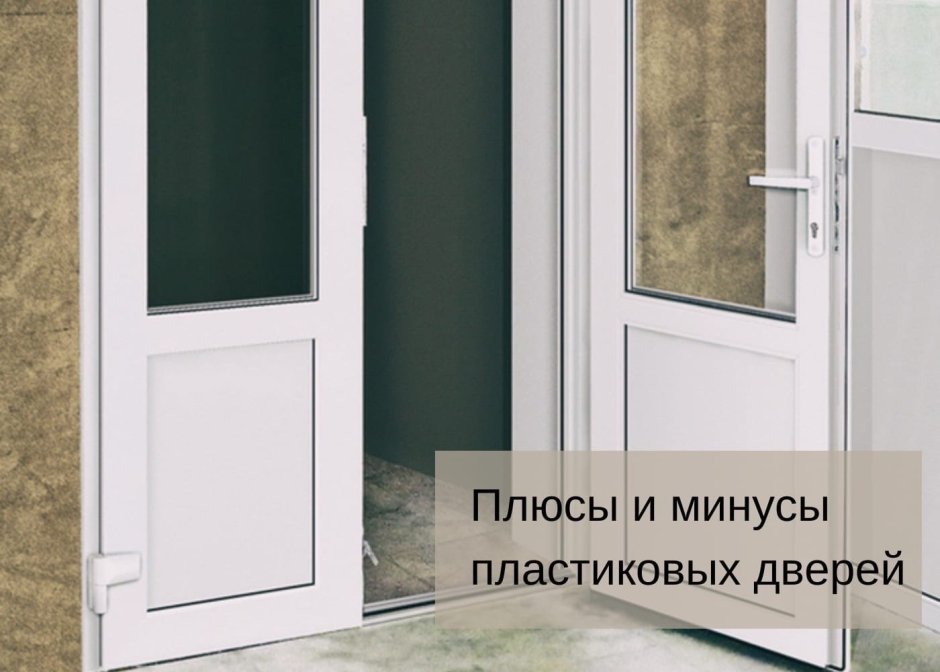 Дверь ПВХ без порога