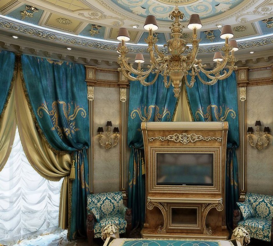 Интерьер Антонович рококо