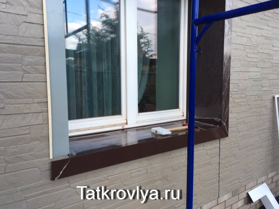 Откос оконный металлический
