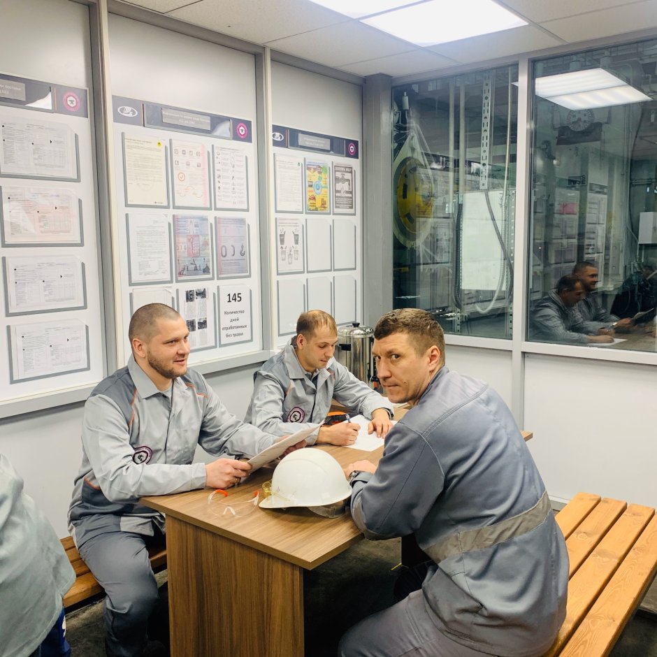 Комната отдыха для рабочих