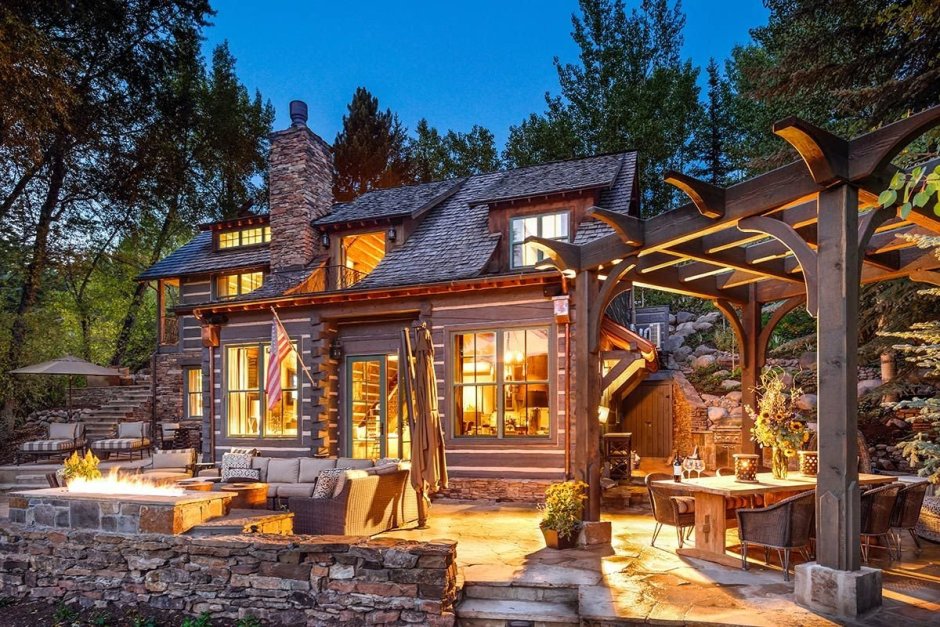 Дом Aspen log Cabin