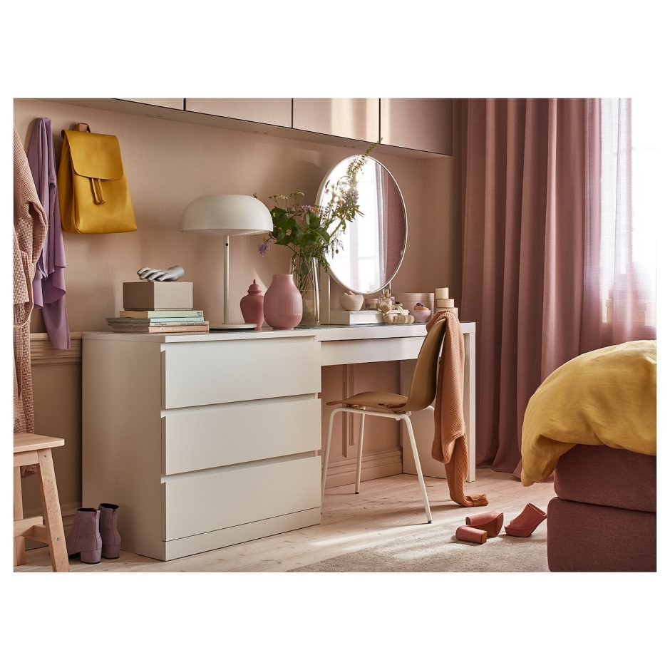 Ikea комод белый МАЛЬМ