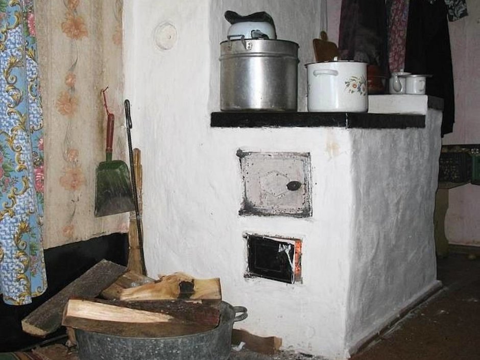 Старая печь