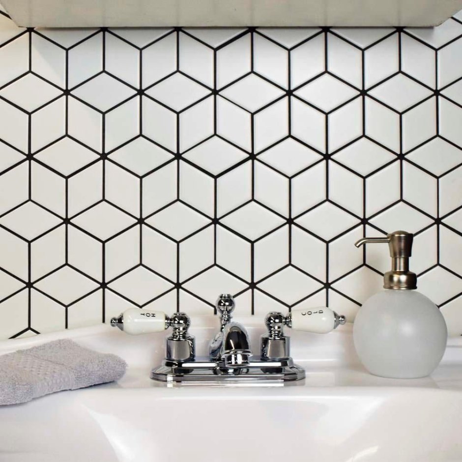 Merola Tile Metro Rhombus Matte White