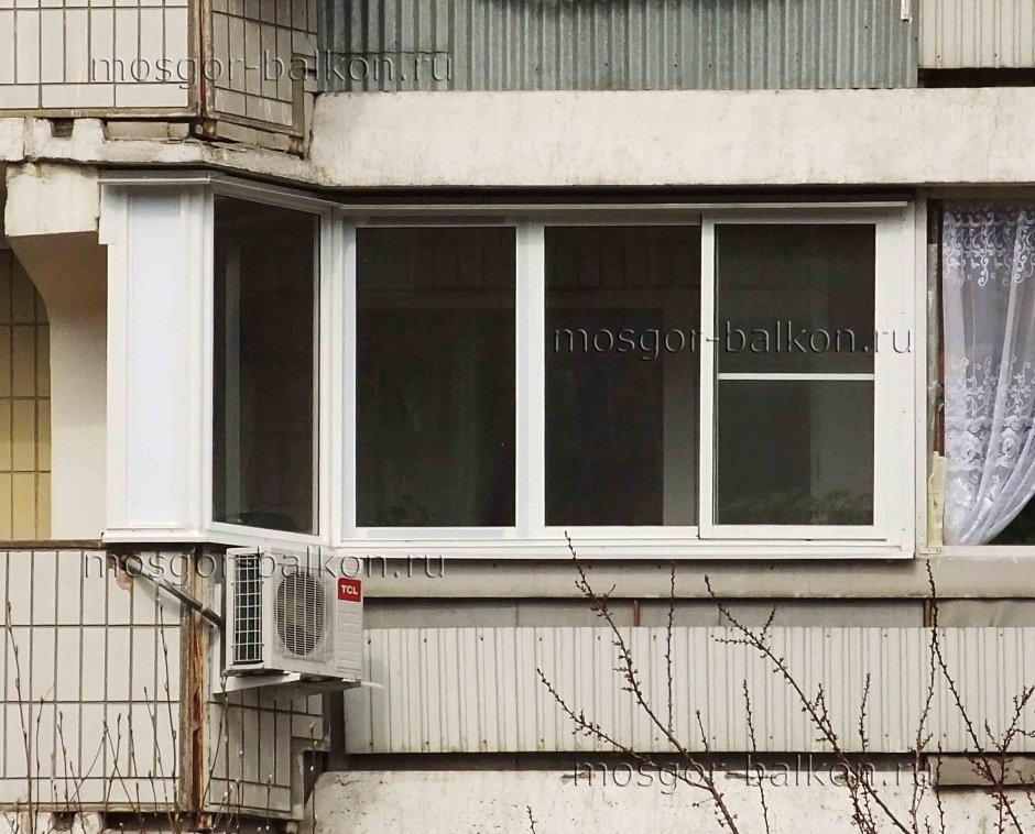 Остекление лоджий п44