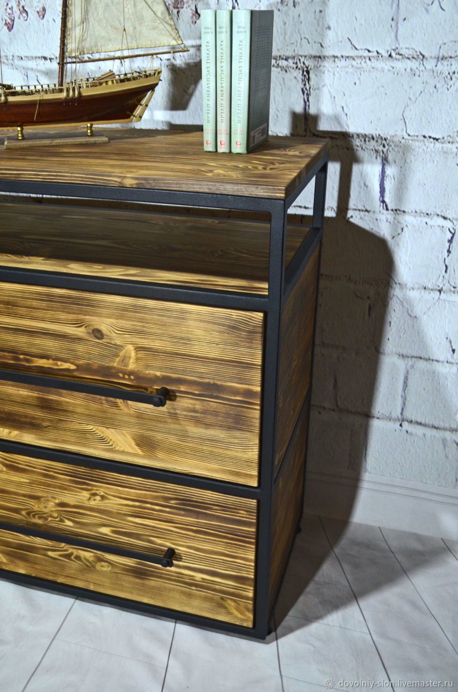 Комод лофт Loft Wood Studio
